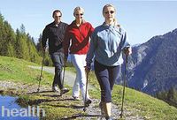 ノルディック・ウォーキングを安全に行うために