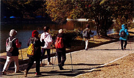 広島県立総合体育館 レッツ☆ノルディック・ウォーキング！